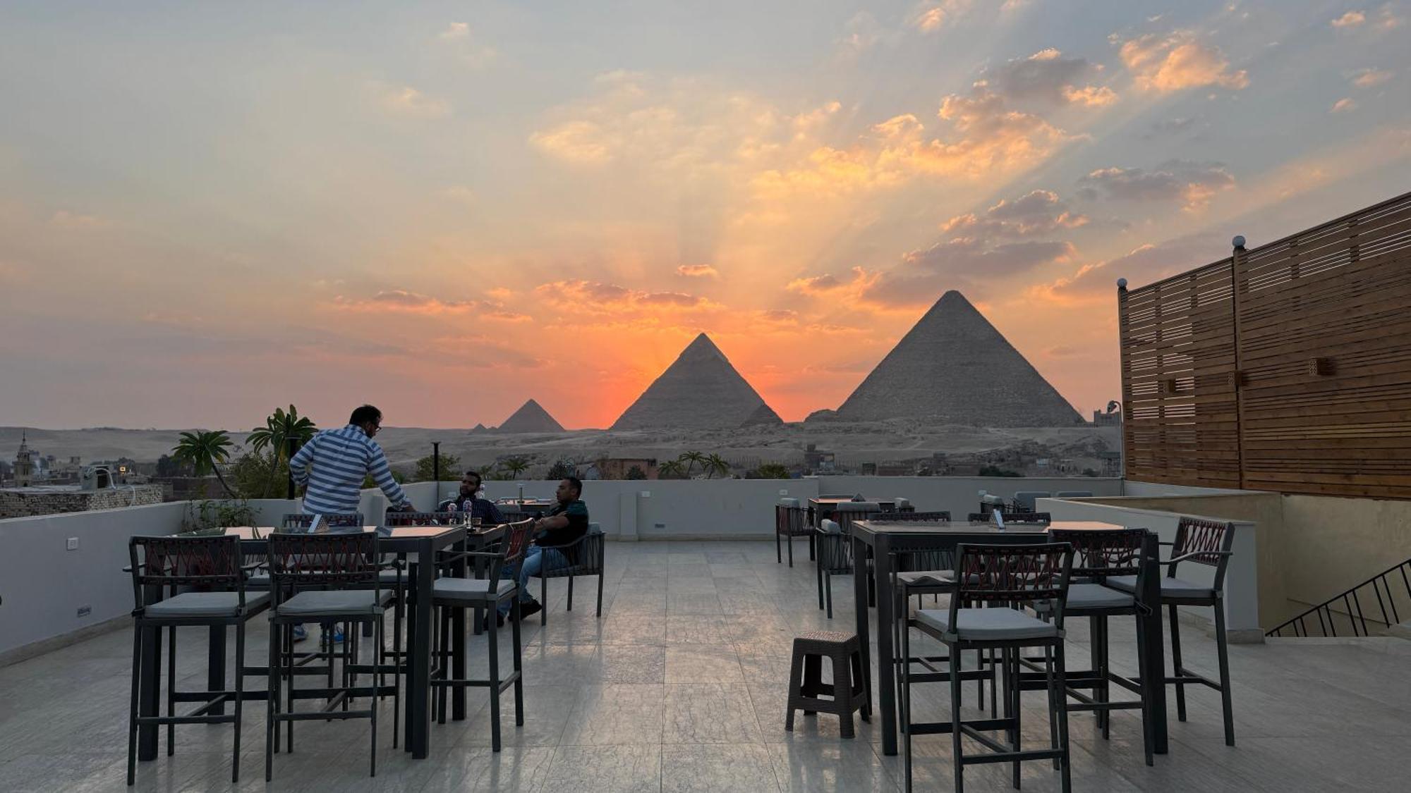 Pyramids Hotel Kafrat al Jabal Экстерьер фото